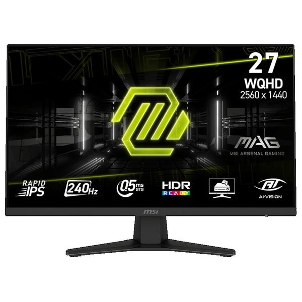 LG 27-Inch MAG 274QFX24 - Series - Flat Computer Monitor - 240Hz - 0.5ms Response Time - Rapid IPS QHD
