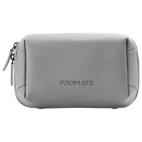 حقيبة تنظيم إكسسوارات تقنية صغيرة ومتعددة الاستخدامات من بروميت - VELVENA - رمادي