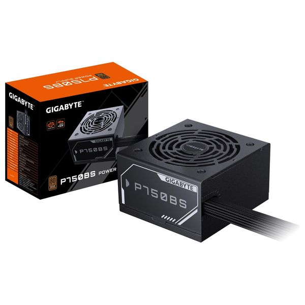  Gigabyte GP-P750BS 750W ATX Power Supply - Black 