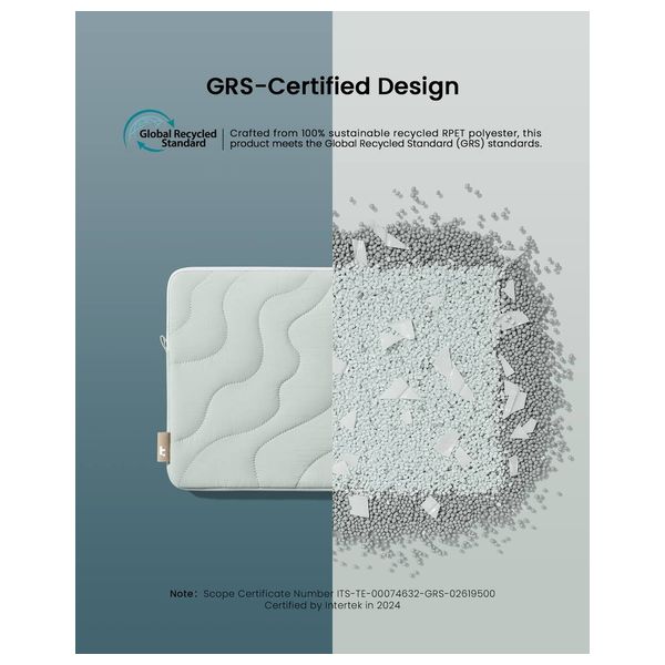 Tomtoc Terra A27- Laptop Bag - 15 inch - Water resistant - Blue