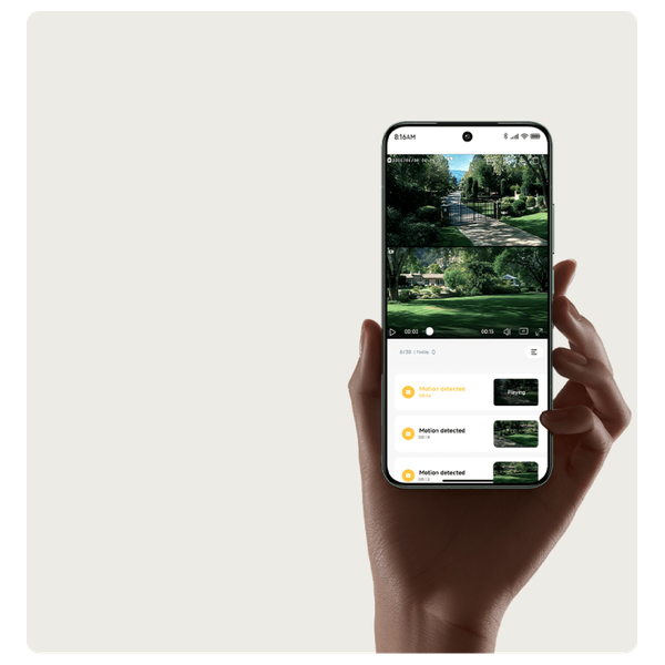  Xiaomi - Outdoor Camera - Dual Lens 2K HD - White 