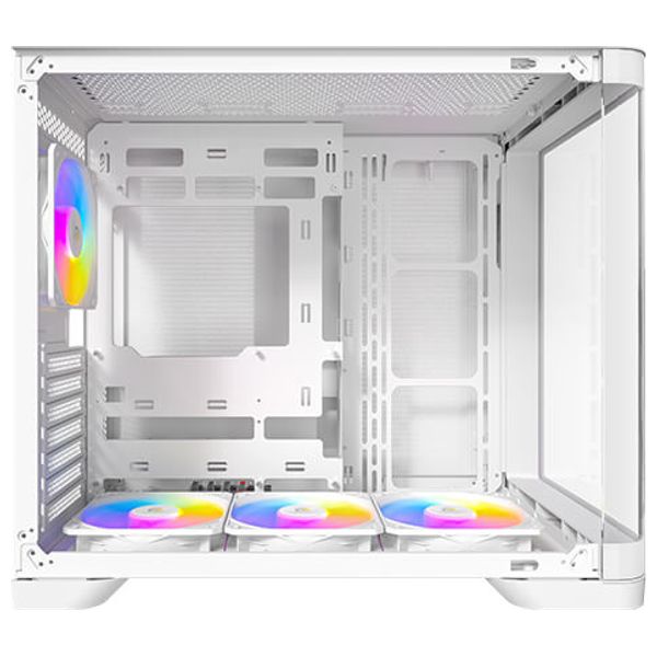  Antec C5 Curve - Computer Case - ARGB - 4 Fans - White 