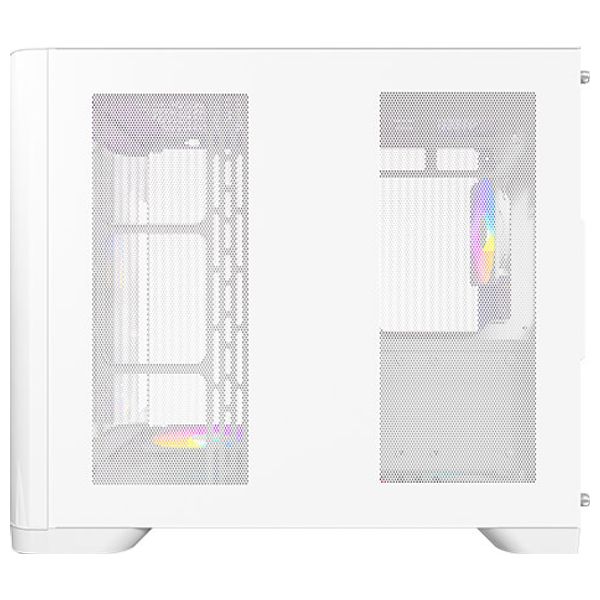 Antec C5 Curve - Computer Case - ARGB - 4 Fans - White 