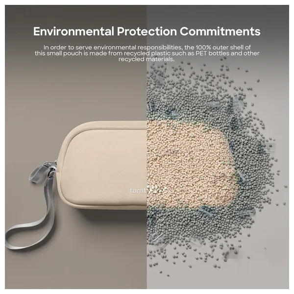 Tomtoc Light T12 - Belt Bag - 1L - Sand