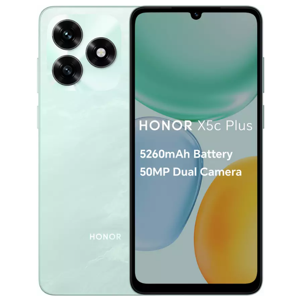 HONOR X5c Plus - Dual SIM - 6.74 Inch, TFT LCD, 90Hz - Mediatek Helio G81 (12 nm) - 5260 mAh, 15W