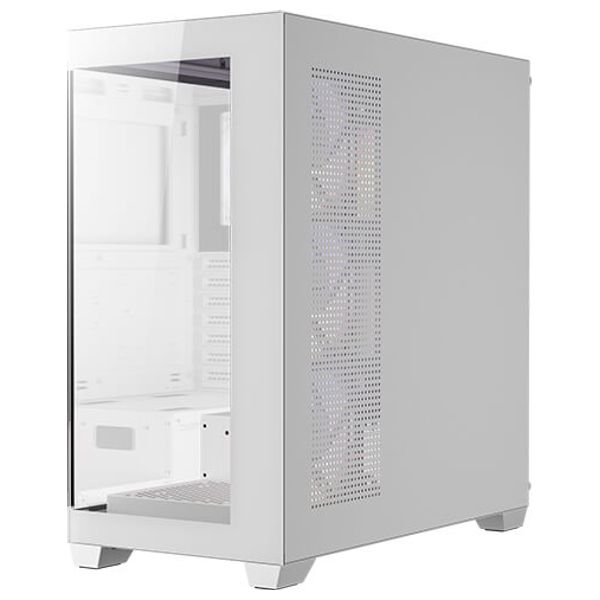  Antec CX300 - Computer Case - ARGB - 4 Fans - White 