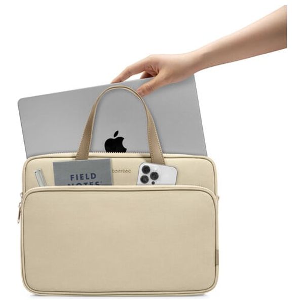  Tomtoc Versatile A12 - Laptop Bag - 13.5-14 Inch - Beige 