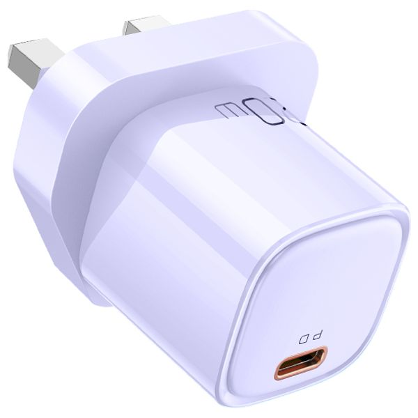 شاحن جداري ماكدودو - 7414 - بقوة 20 واط - مع كيبل بطول 1.2 متر - بنفسجي