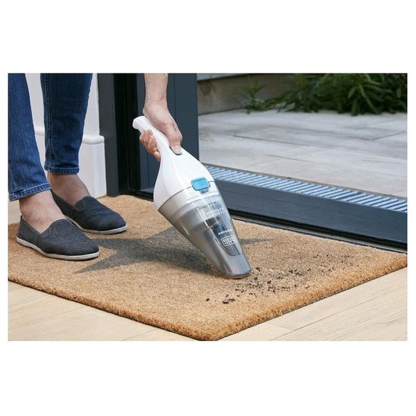  مكنسة محمولة بلاك اند ديكرلاسلكية - NVC115JL-B5 - أبيض 