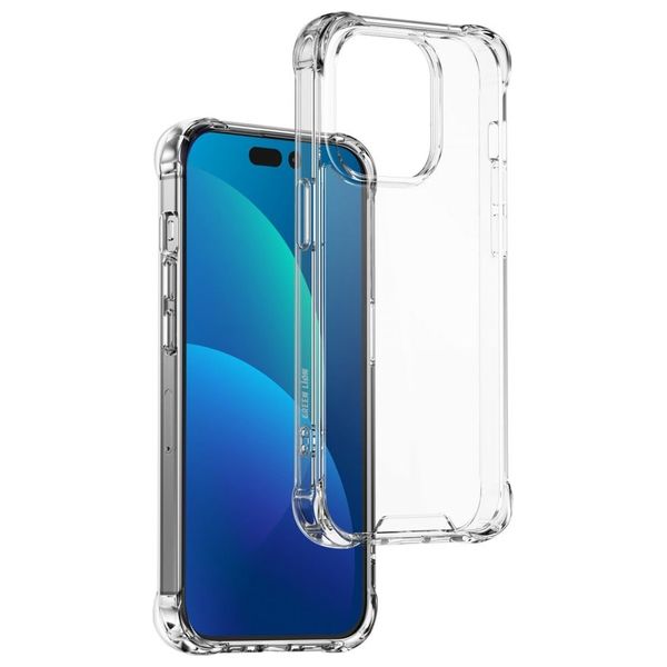  GREEN LION Mobile Cover For iPhone 14 Pro - Transparent 