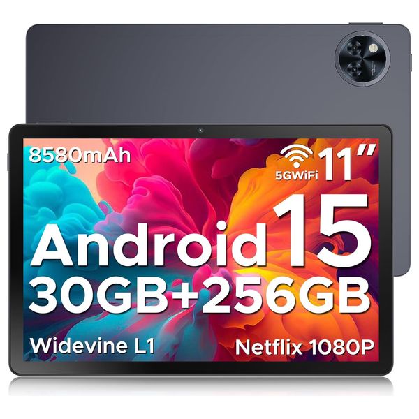 DOOGEE U11 Pro - 11-inch - Unisoc T7200 - 8580 mAh - 256/6GB - Black