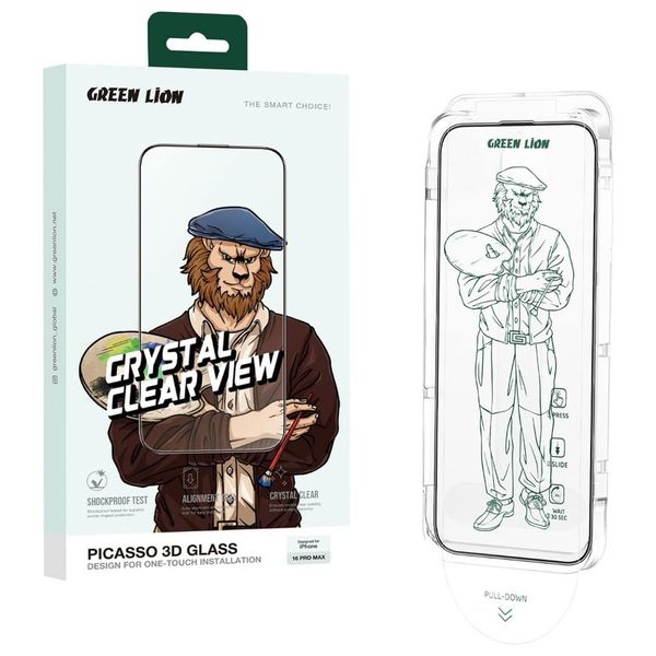  GREEN LION Screen For 16 Plus - Transparent 