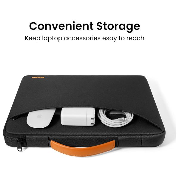 Tomtoc Defender A22- Laptop Bag - 14 Inch - Black