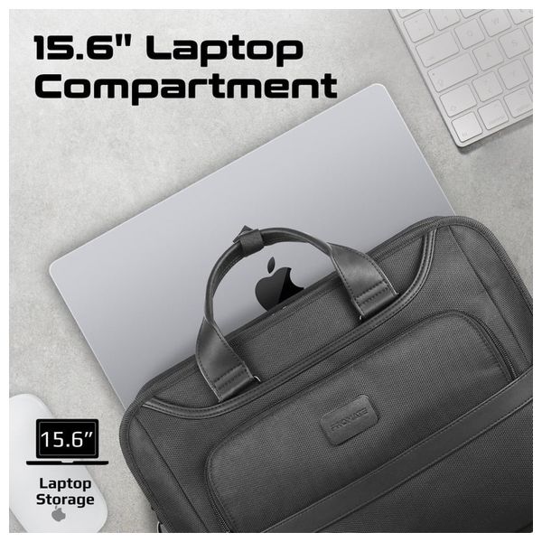  حقيبة لابتوب بروميت - PARAMOUNT MB - بحجم 15.6 انج - اسود 