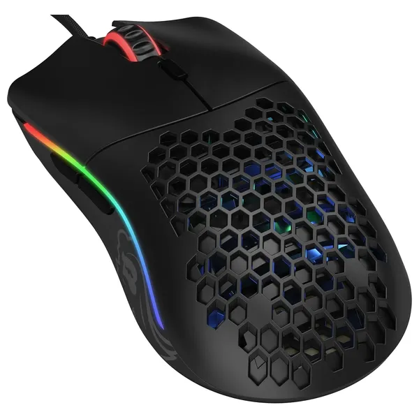  Glorious Wired Gaming Mouse - RGB Lighting - Black 