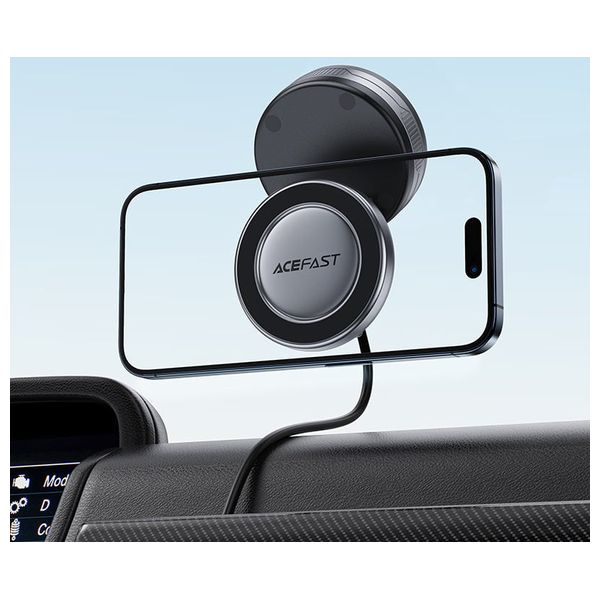 ACEFAST magnetic mobile phone holder - Rotation 360° - Up To 110 mAh - Black
