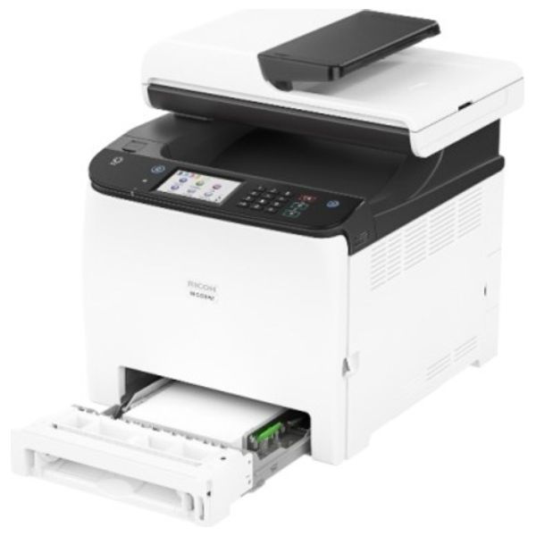  طابعة ريكو متعددة الوظائف ليزر ملونة بحجم اي 4 - MC251FW - واي فاي - سرعة طباعة 24 صفحة في الدقيقة 