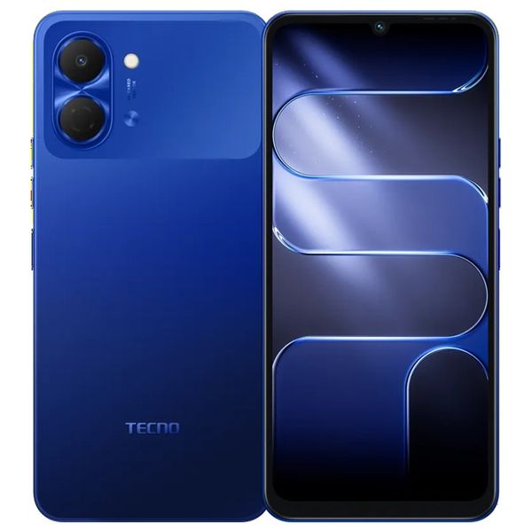 تيكنو سبارك جو 3 - دبل سيم - شاشة 6.75 بوصة IPS LCD - معالج Unisoc T7250 - بطارية 5000 مللي أمبير بالساعة، شحن سريع 15 واط