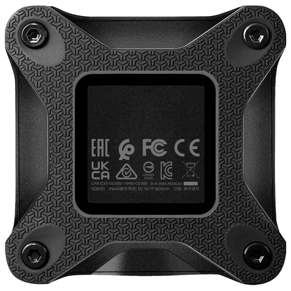  ADATA SD620 - 512GB - External SSD Hard Drive - Up to 550 MB/s - Black 