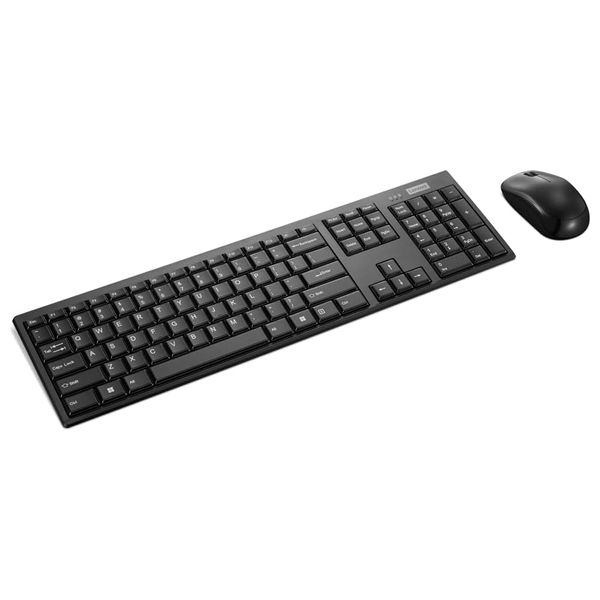  Lenovo 100 Wireless Keyboard with Mouse - Black 