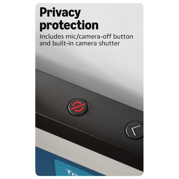  Amazon Echo Show 15 - Smart Display - 15.6 Inch - Full HD - Amlogic Pop1 Processor - Bluetooth - Black 