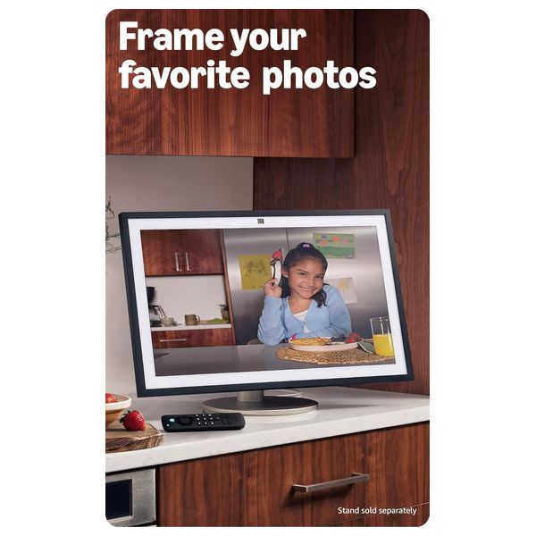  Amazon Echo Show 15 - Smart Display - 15.6 Inch - Full HD - Amlogic Pop1 Processor - Bluetooth - Black 