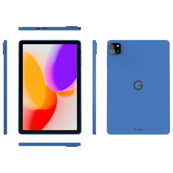  G-tab T9 pro - 10.1 inch - Allwinner A333 - 5500 mAh - 10W - Blue + Pen + Keyboard + Mouse 