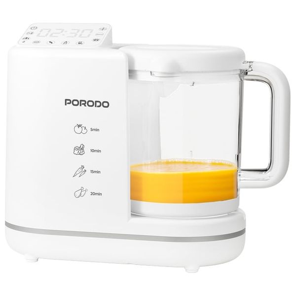 Porodo Lifestyle Digital Baby Food Processor - White