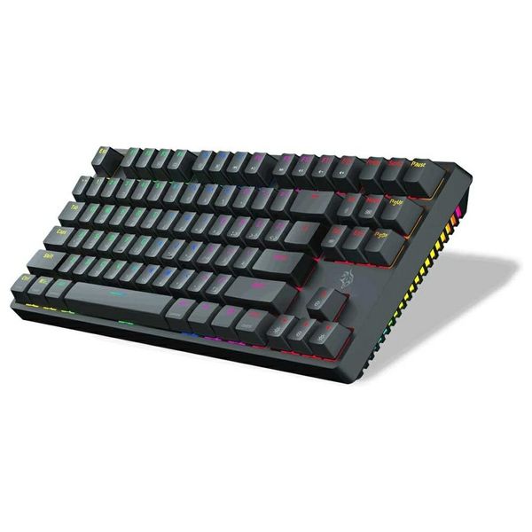  Porodo PDX220 RSW - Wireless Keyboard - RGB - Up to 10 hours - Black 