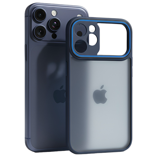 حافظة موبايل اذر لجهاز ايفون 17 برو مع خاصية الشحن الاسلكي - ازرق