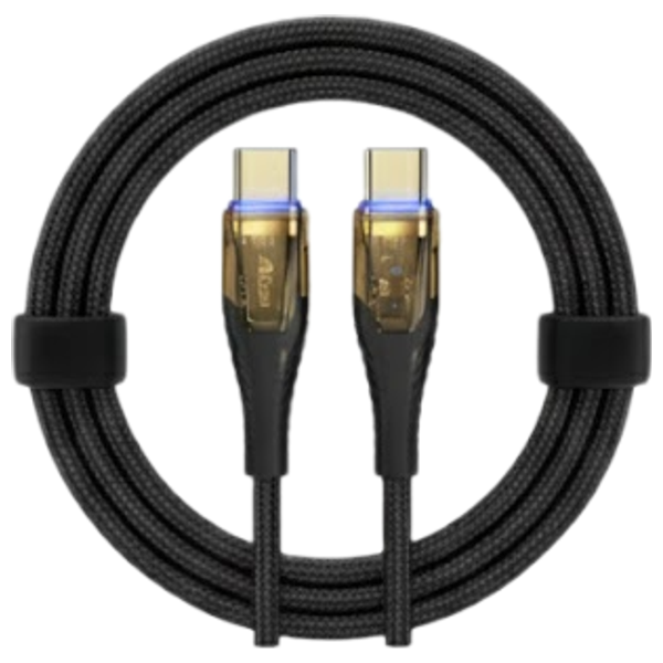 Allison USB-C to USB-A Cable - 60W - Fast Charging & Data Transfer - Black