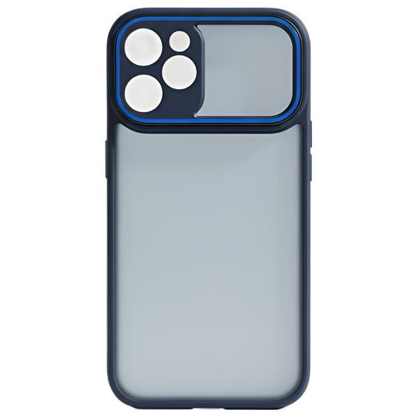 حافظة موبايل اذر لجهاز ايفون 17 برو مع خاصية الشحن الاسلكي - ازرق