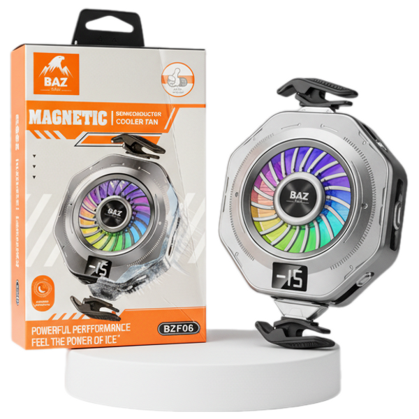  BAZ BZF06 – Magnetic Semiconductor Cooler Fan – Gray 