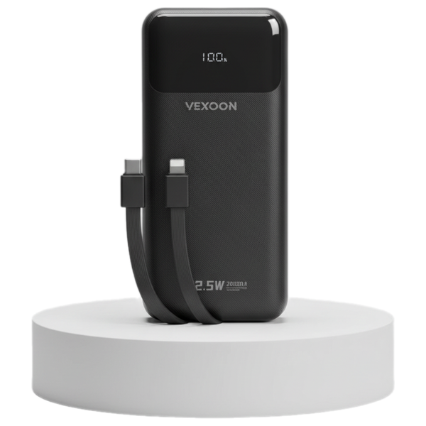  Vexoon C30 - Power Bank - 20000mAh - Fast Charge - Black 