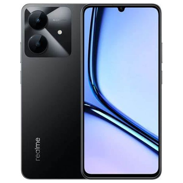  Realme Note 60x - 6.74-inch screen - 90Hz - Unisoc T612 processor - 5000mAh battery - 8MP camera - 4GB/128GB storage - IP54 resistance 