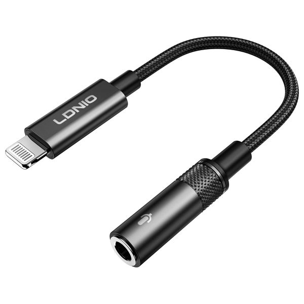  Ldnio - Audio Extension Cable 3.5mm - Conversion Line - High-density - Black 