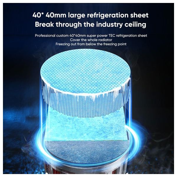 RedMagic Cooler Fan 4 Pro - Cooling Fan - Battery protection and heat dissipation management - Black