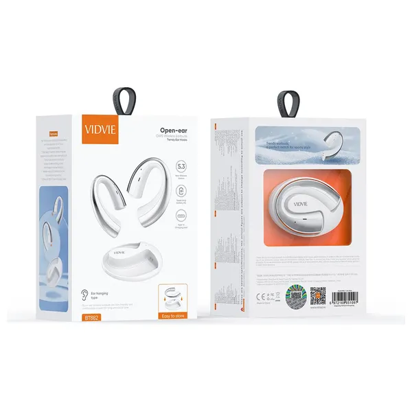  فيدفي BT882 – سماعات أذن مفتوحة لاسلكية – أبيض 