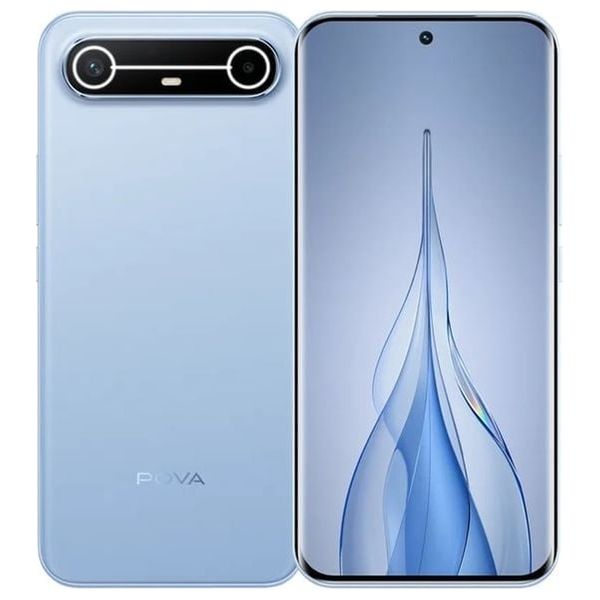 Tecno Pova Slim 5G - 6.78 inch, Amoled, 144 Hz, 1.5K - MediaTek Dimensity 6400 5G+ - 5160 mAh,45W