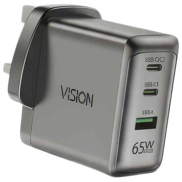  VISION VS-HC05 – Wall Charger – Silver 