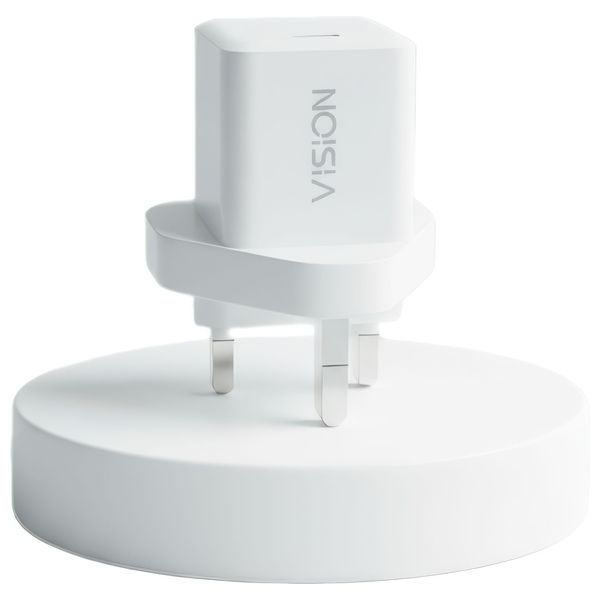  VISION Wall Charger  - Turbo Power Adapter 20W USB-C - White 