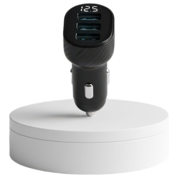  Joyroom - Smart Car Charger - Fast, Compact - 3.4 A - Black 