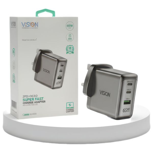  VISION VS-HC05 – Wall Charger – Silver 