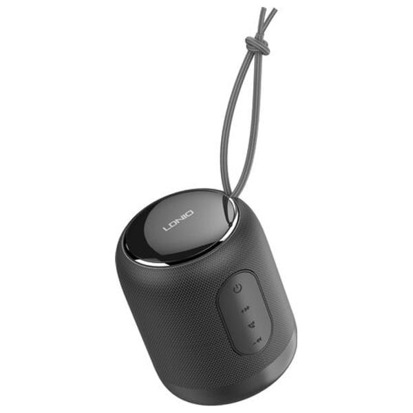  سبيكر بلوتوث الدنيو - محمول مع تعزيز الجهير - 1500 مللي أمبير في الساعة - أسود 