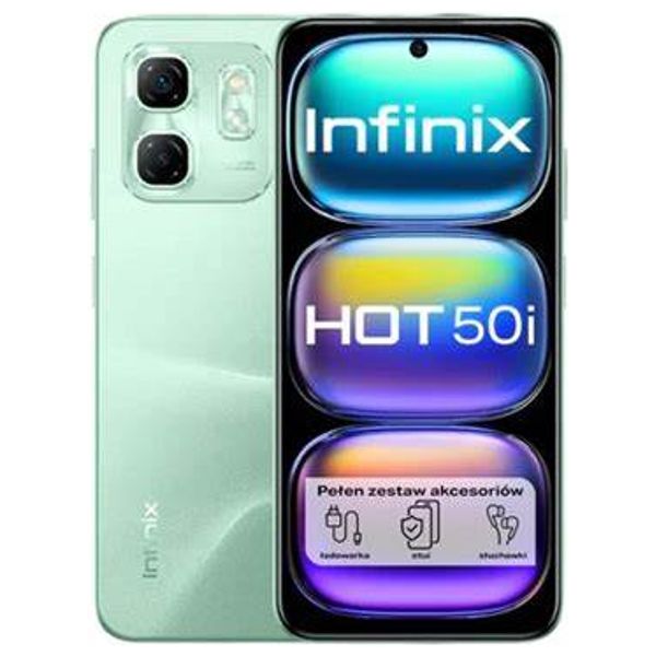  Infinix Hot 50i - Dual Sim - 6.7 inch, 120Hz, HD+ - Mediatek Helio G81 Octa-core - 5000mAh 
