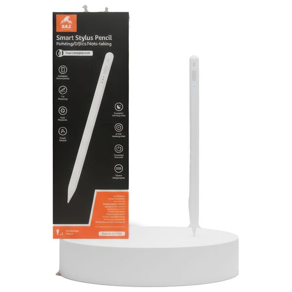 BAZ - Smart Stylus Pen - High Precision & Sensitive - Long Battery Life - White