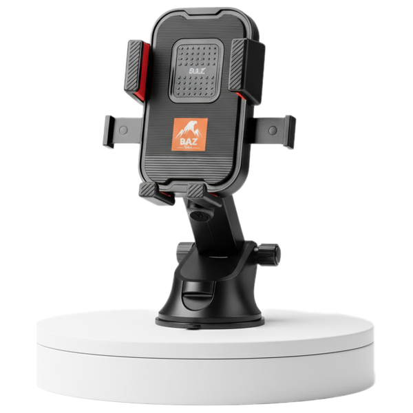  BAZ Long Neck BZ03 – Car Phone Holder – Black 