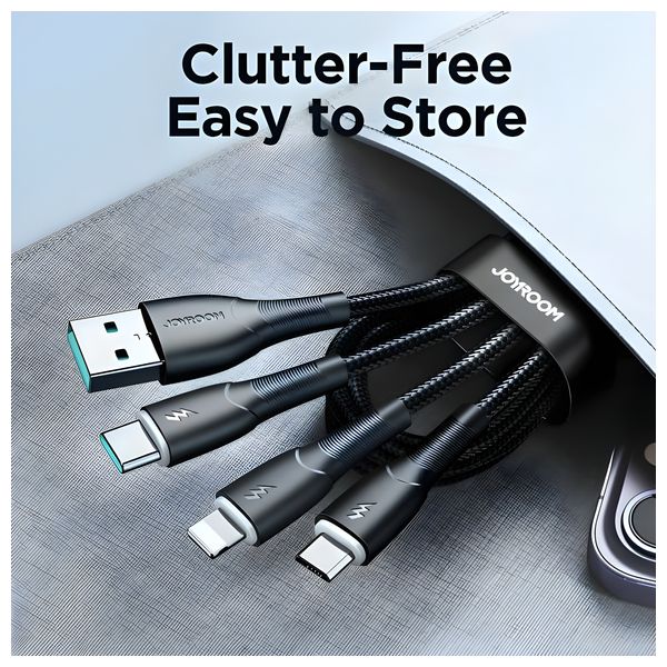  Joyroom - Fast Charging 3-In-1 Data Cable - 