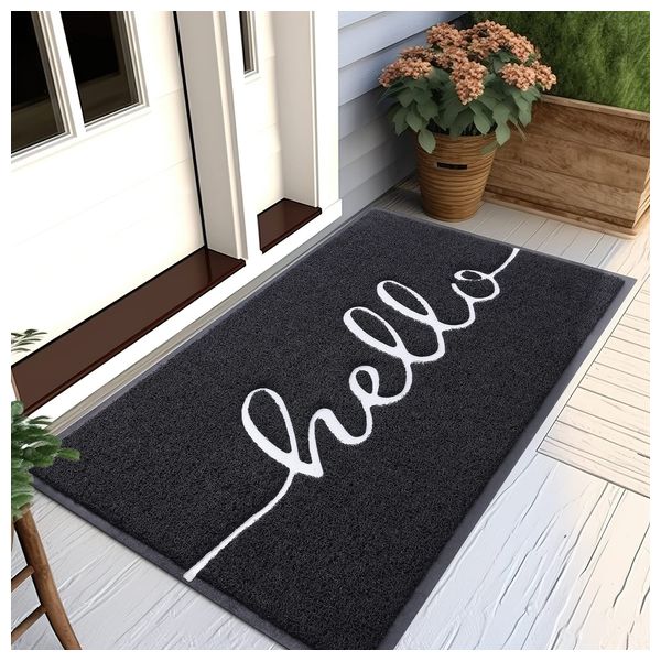  سجادة خارجية - اسود 