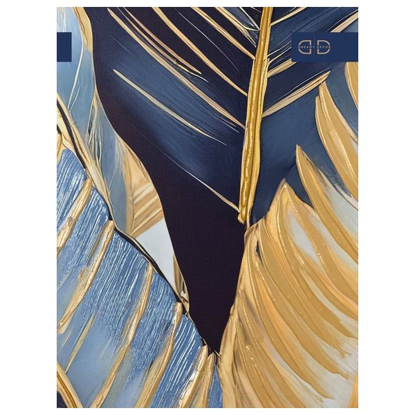  Dreamy decor Canvas painting - 120x 80cm - Blue 